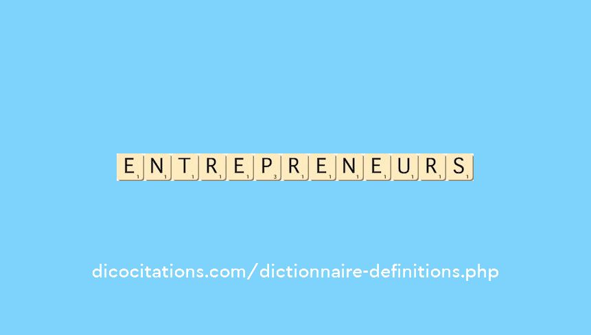 entrepreneurs entrepreneurs
