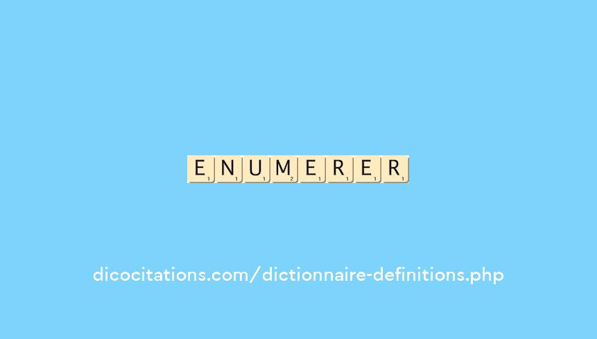 enumerer