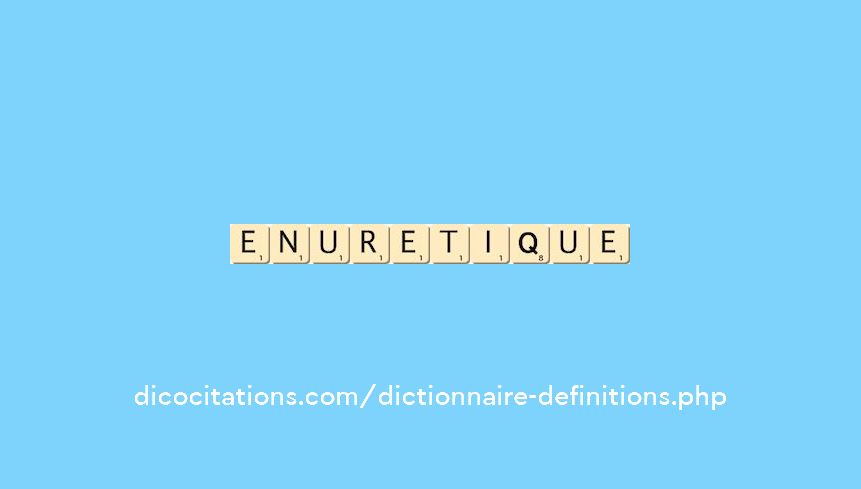 enuretique enuretique