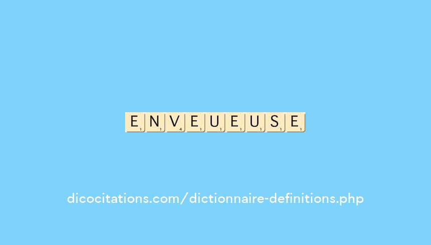 envieux--euse