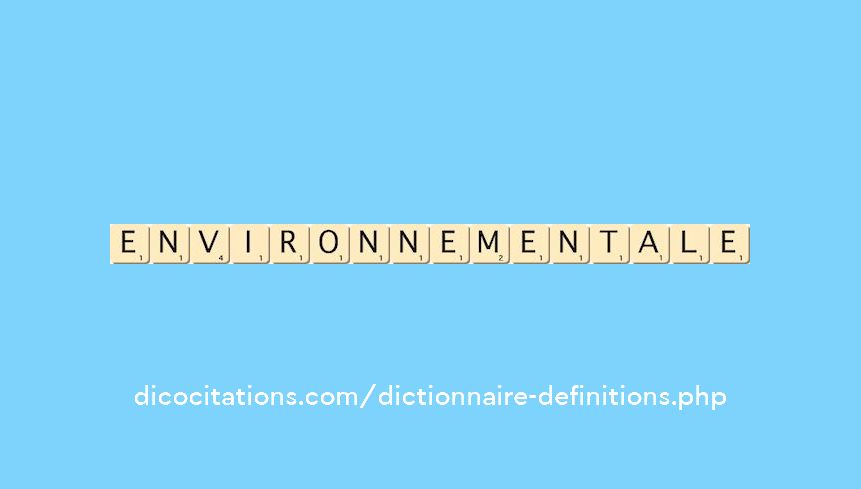 environnementale environnementale