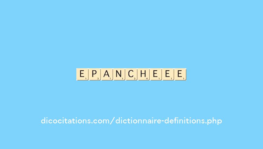 epanche--ee