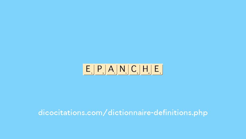 epanche epanche