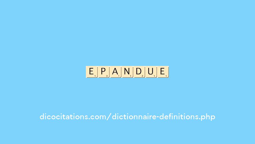 epandue epandue