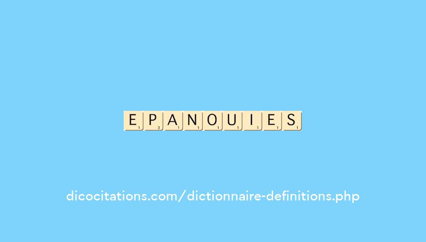 epanouies epanouies