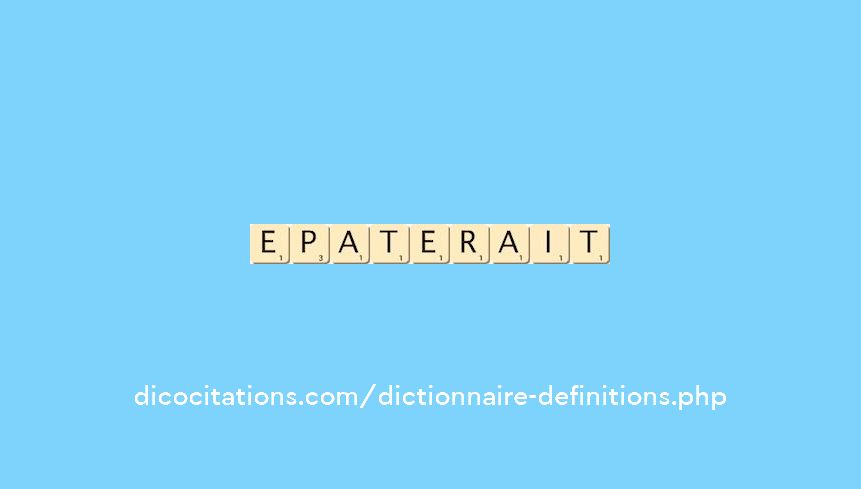 epaterait
