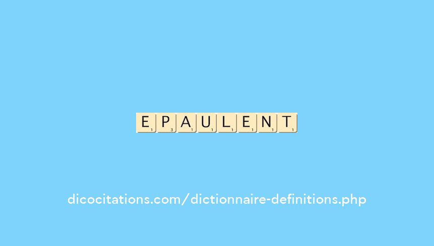 epaulent epaulent