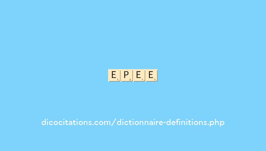 epee