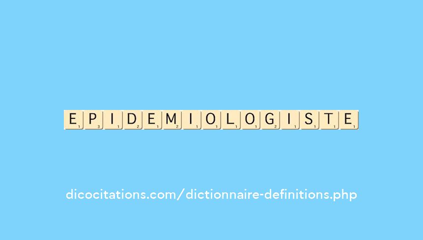 epidemiologiste epidemiologiste