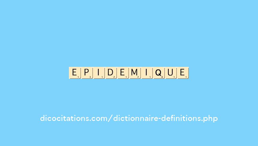 epidemique