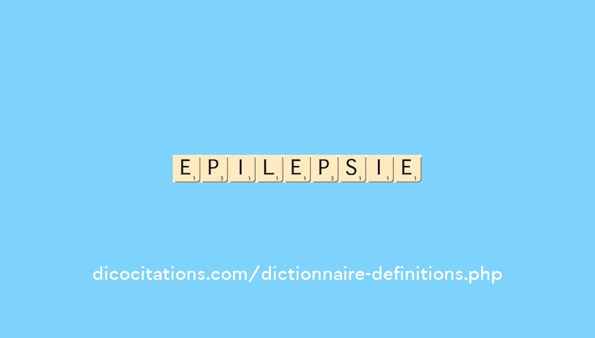 epilepsie