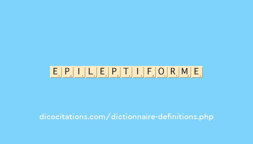 epileptiforme epileptiforme