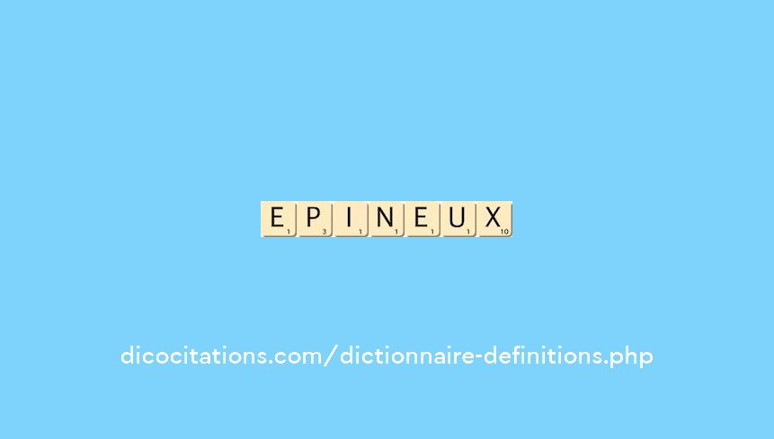 epineux epineux