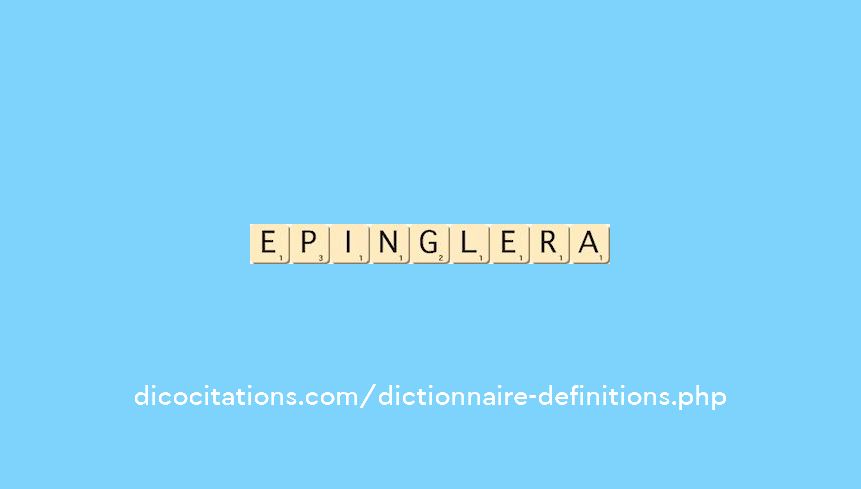 epinglera epinglera