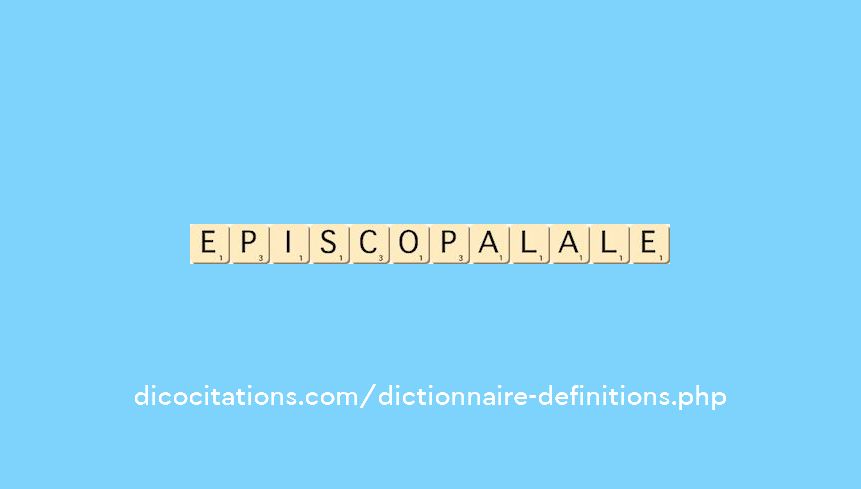 episcopal--ale