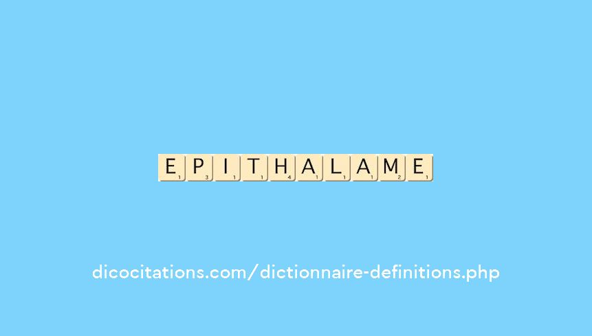 epithalame