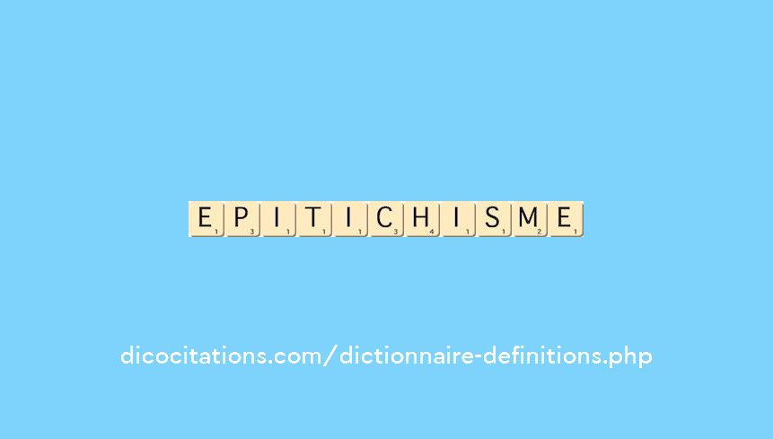 epitichisme