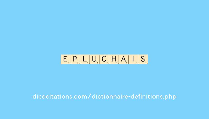 epluchais epluchais