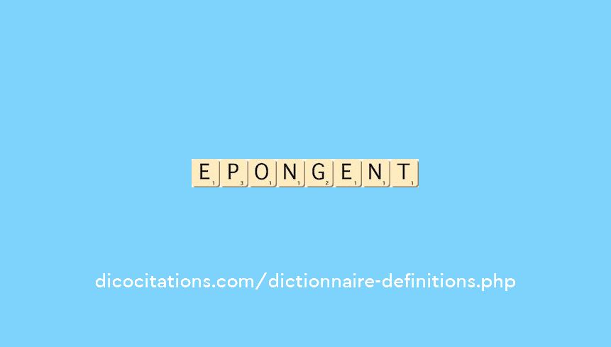 epongent