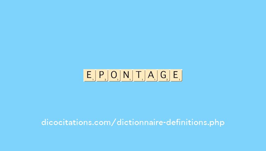 epontage