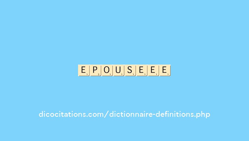 epouse--ee