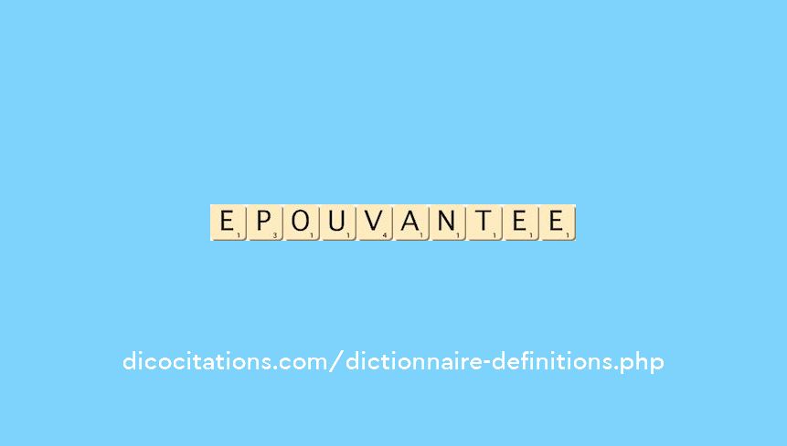 epouvantee epouvantee