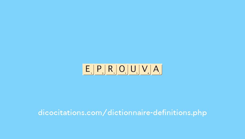 eprouva