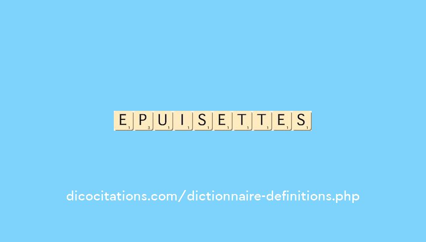 epuisettes
