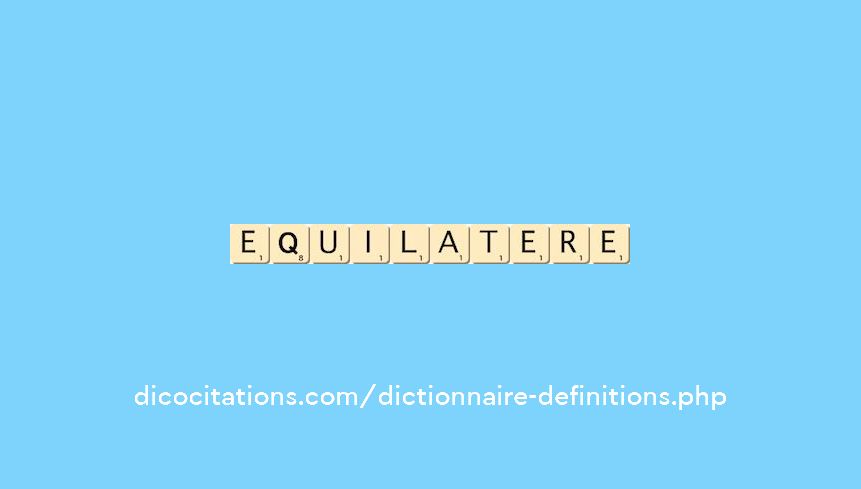 equilatere