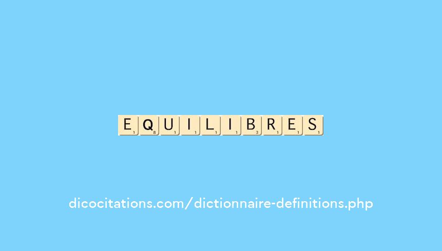 equilibres