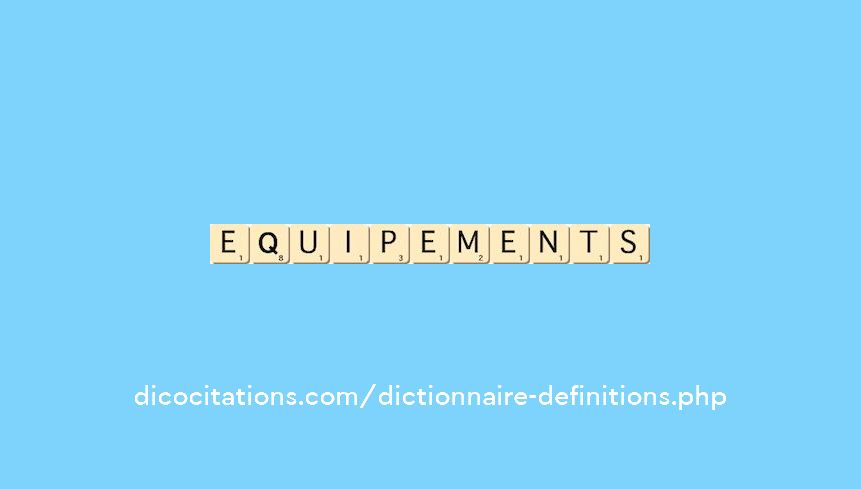 equipements equipements