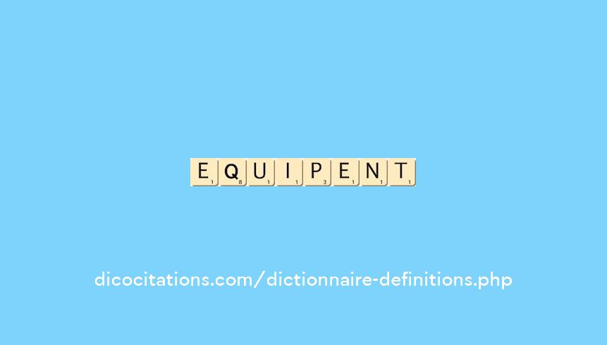 equipent