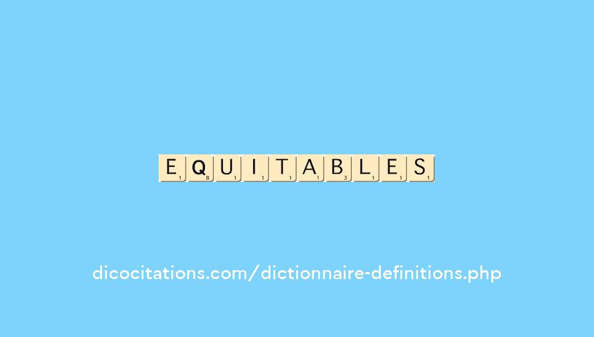 equitables equitables