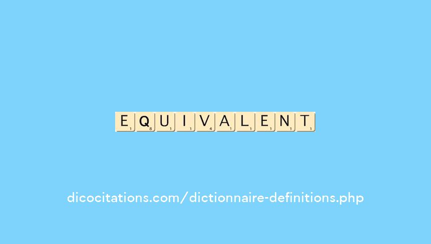 equivalent equivalent