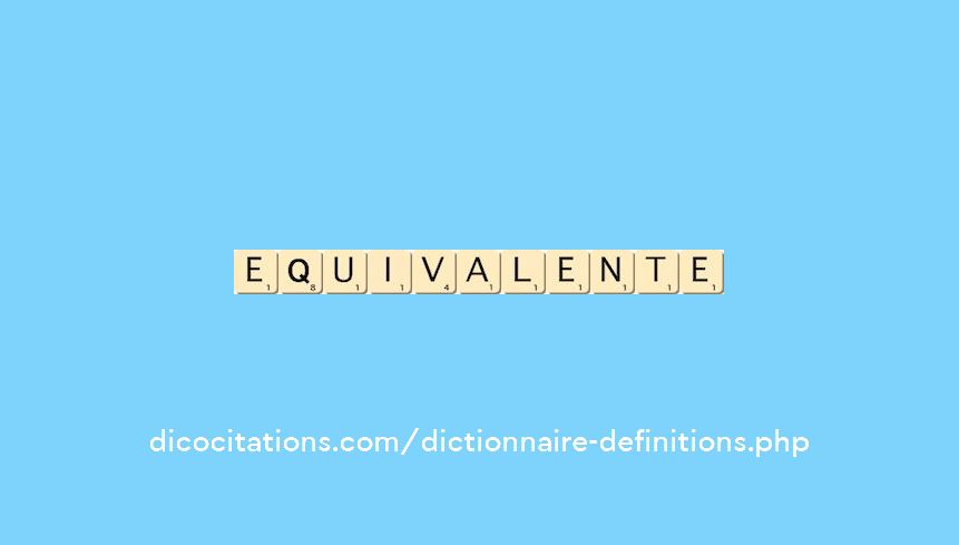equivalente equivalente