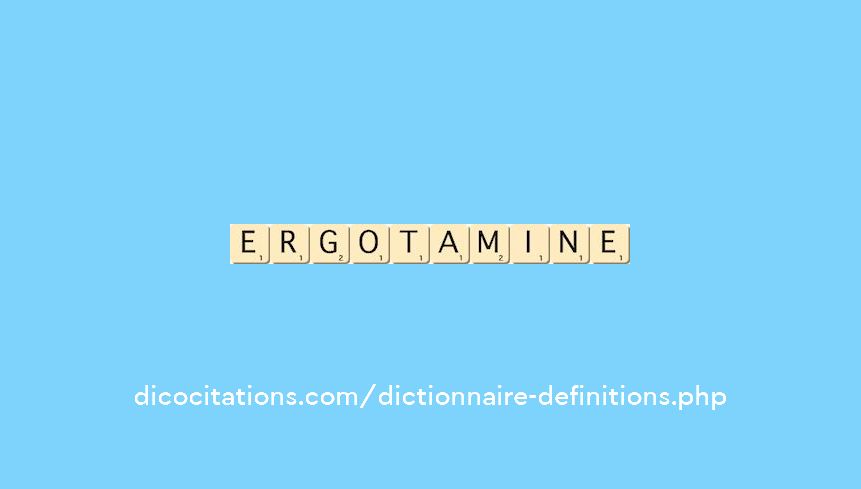 ergotamine ergotamine