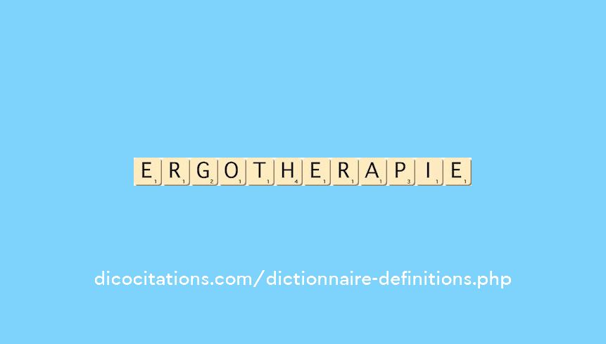 ergotherapie ergotherapie