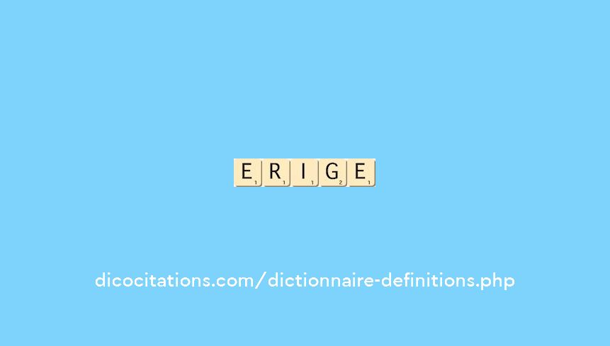 erige