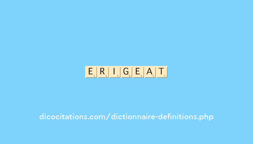 erigeat erigeat
