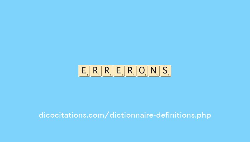 errerons errerons