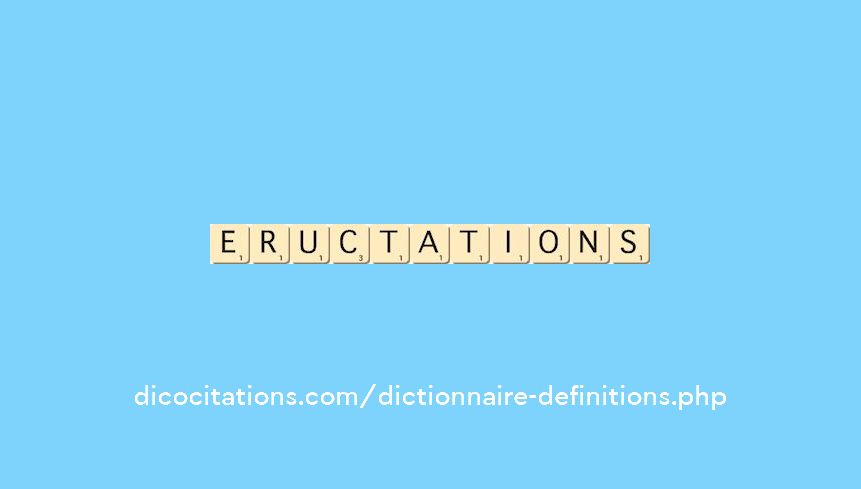 eructations
