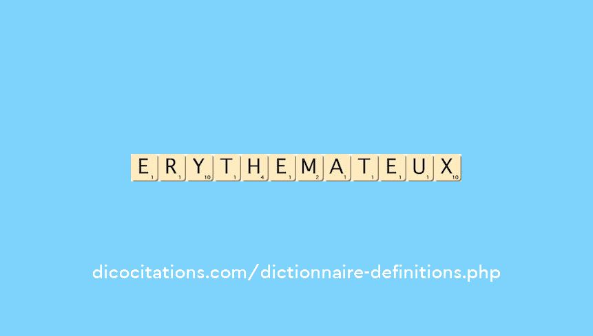 erythemateux erythemateux