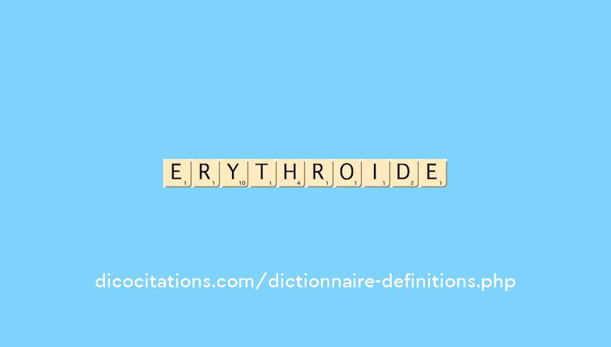 erythroide