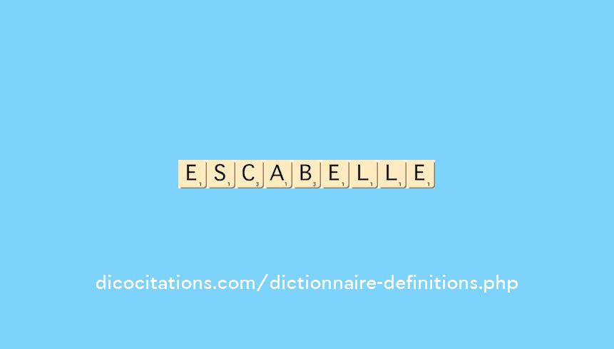escabelle