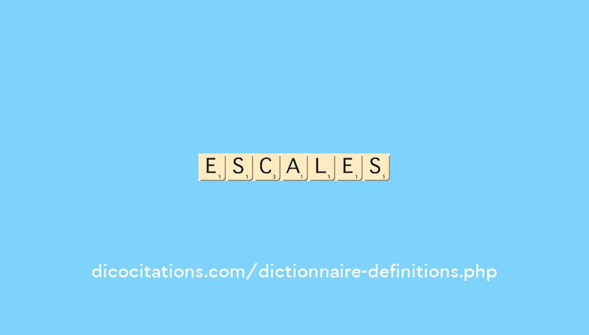 escales escales