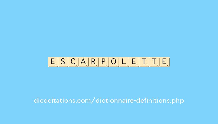 escarpolette