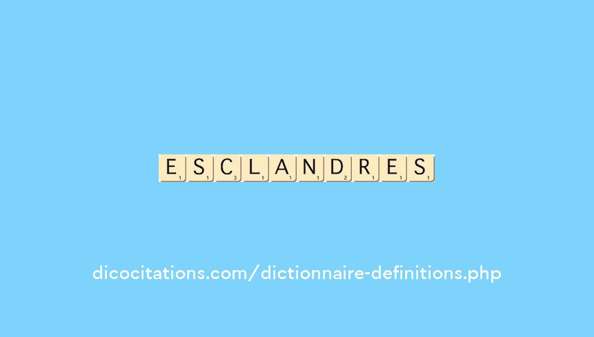 esclandres esclandres