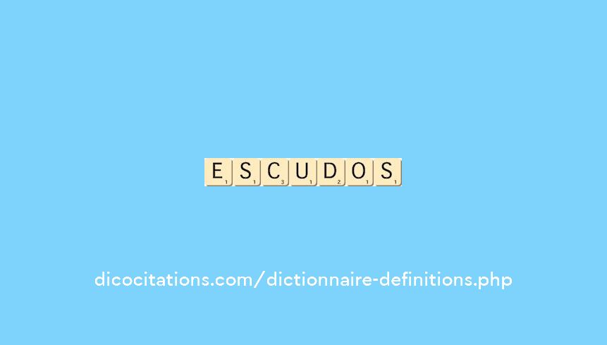 escudos
