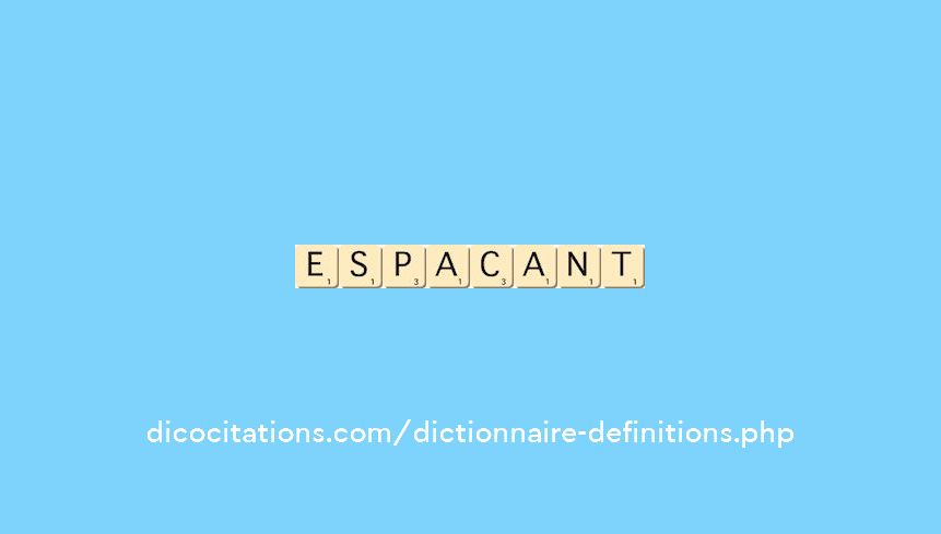 espacant espacant