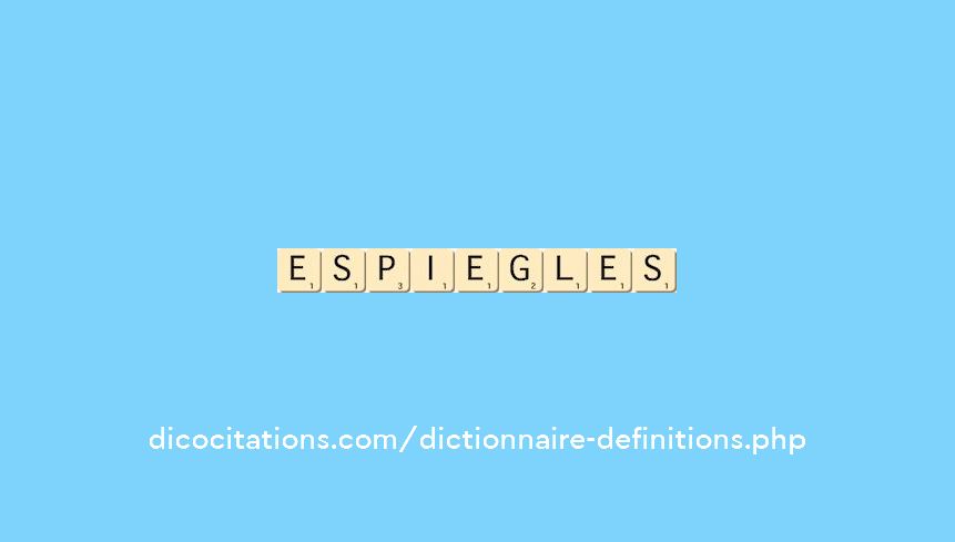espiegles